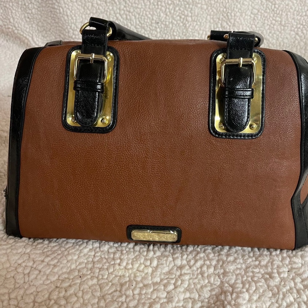 Brown and Black Steve Madden Purse